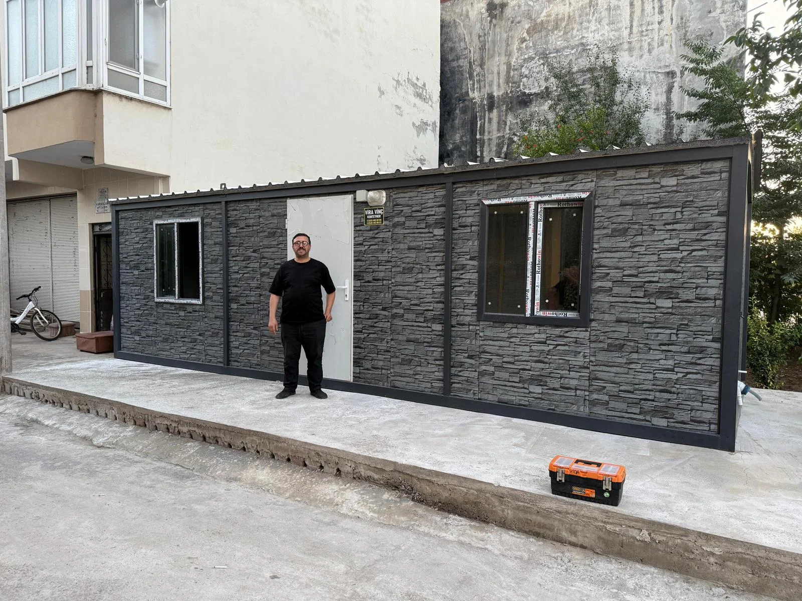 Bafra Konteyner Proje Görseli